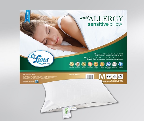 Μαξιλάρι Ύπνου La Luna The Anti-Allergy Sensitive