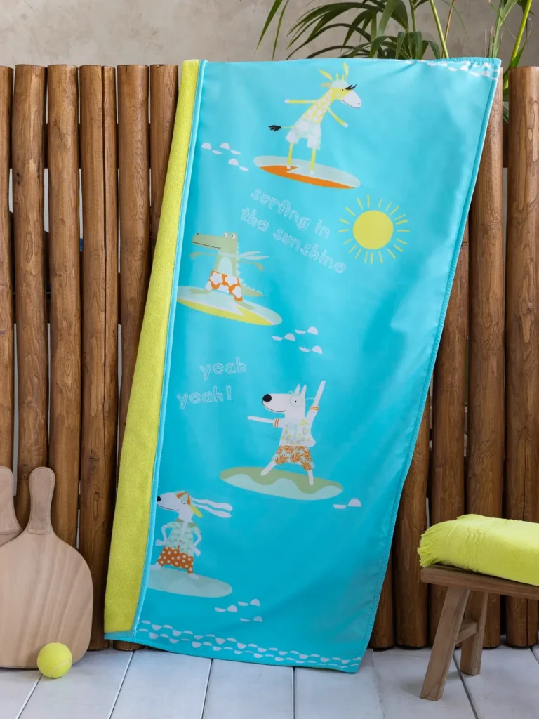 Πετσέτα Θαλάσσης Δύο Όψεων Nima Surfing